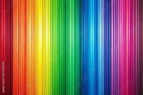 Abstract rainbow color lines background