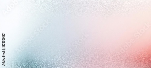 Red Gradient Frosted Glass Surface on Light Gray. 