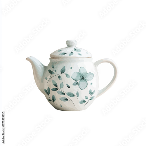 Floral Teapot: Capturing th...