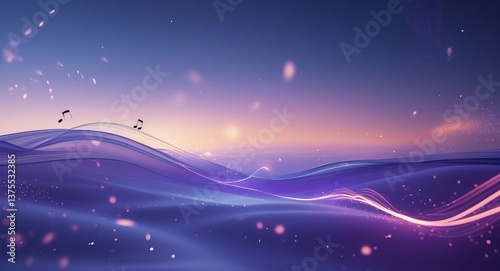 Banner of Visually stunning background for lyric videos