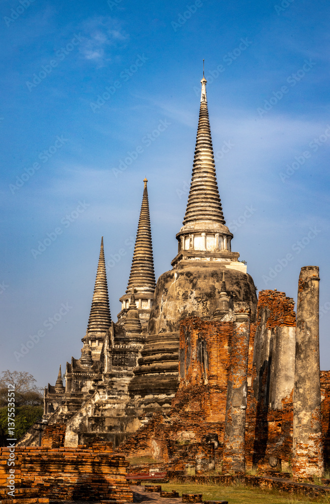 Fototapeta premium Ancient temple historic in Thailand