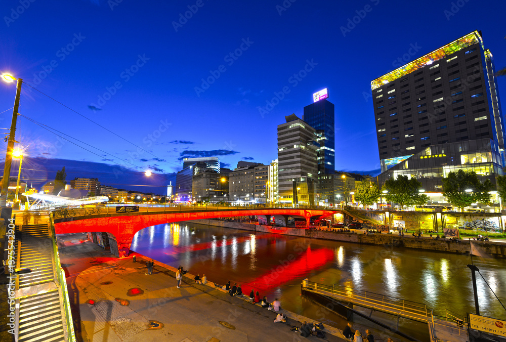 Wien, Donaukanal, Donaukanaltreiben, Sofitel, Österreich