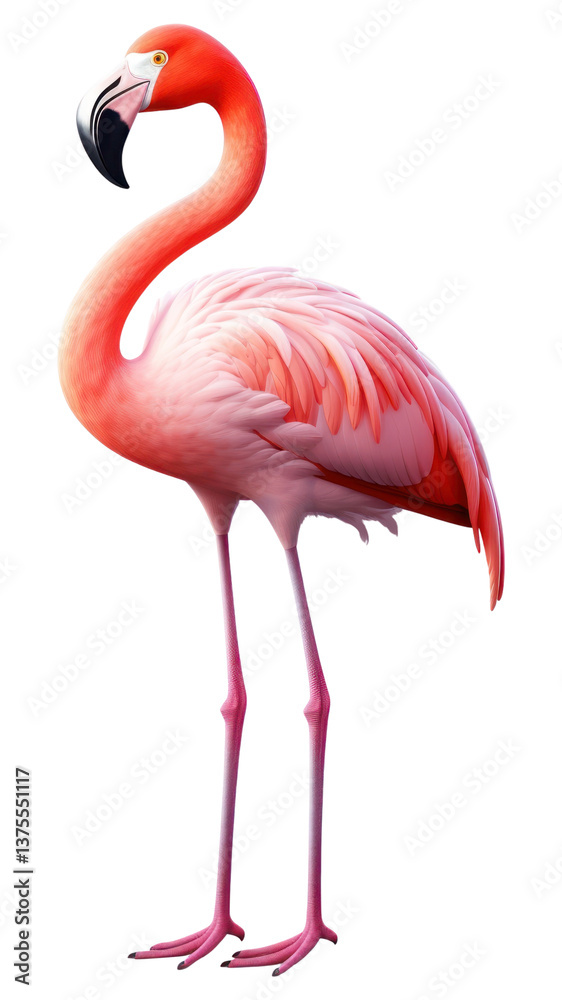 Obraz premium PNG Flamingo animal bird beak.