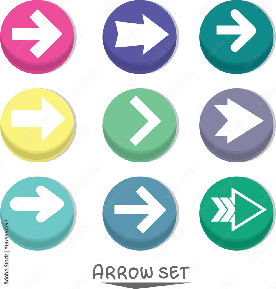 arrow icons set arrow icons set