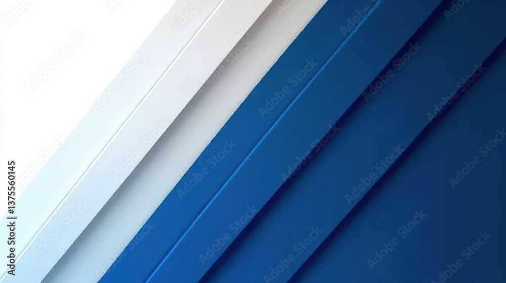 Obraz premium Abstract Blue Diagonal Line Pattern with Copy Space for Modern Graphic Design