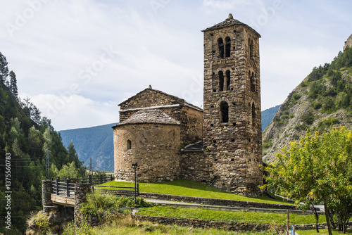 Obraz na płótnie Encamp, Andorra w salonie