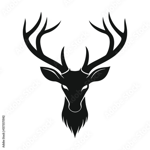 deer head vector