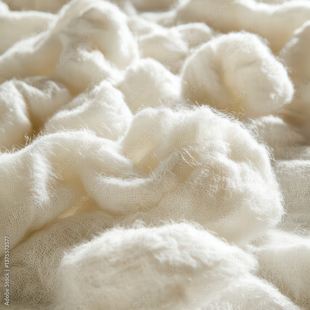 Soft Cloud: A close-up shot of fluffy cotton clouds, with soft texture, offering a cozy and comfortable feeling. Soft Cloud: A close-up shot of fluffy cotton clouds, with soft texture, offering a cozy and comfortable feeling.
