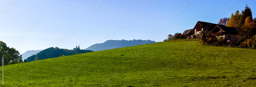 Hall, Frauenberg, Ennstal, Steiermark, Österreich, 2015