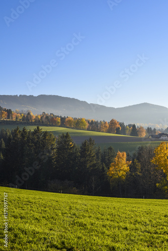 Obraz na płótnie Vorau-Puchegg, Steiermark, Österreich, 2015 w salonie