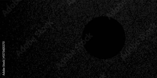Dark black grunge textured concrete background. Panorama dark grey black slate background or texture. black concrete texture.