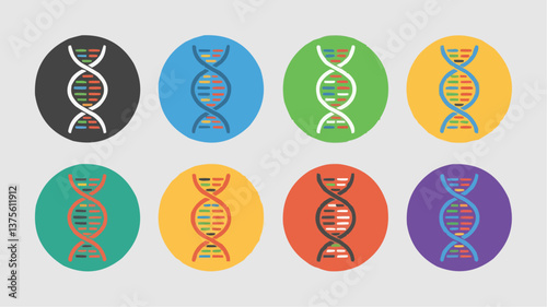 vector set of abstract geometric shapes with circles