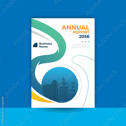 annual report cover design, cover a4, business cover design, flyer, brochure, modern cover, finance report