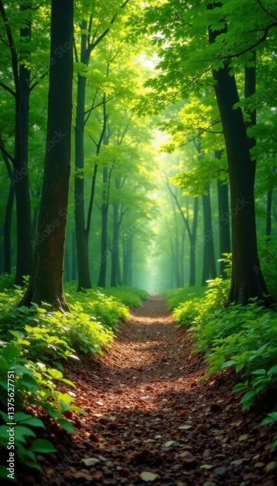 Fototapeta premium Wood texture background with forest floor details, scenery , nature, forest
