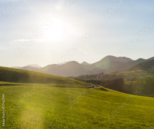 Obraz na płótnie Thal bei Aflenz, Steiermark, Österreich, 2015, Thal w salonie
