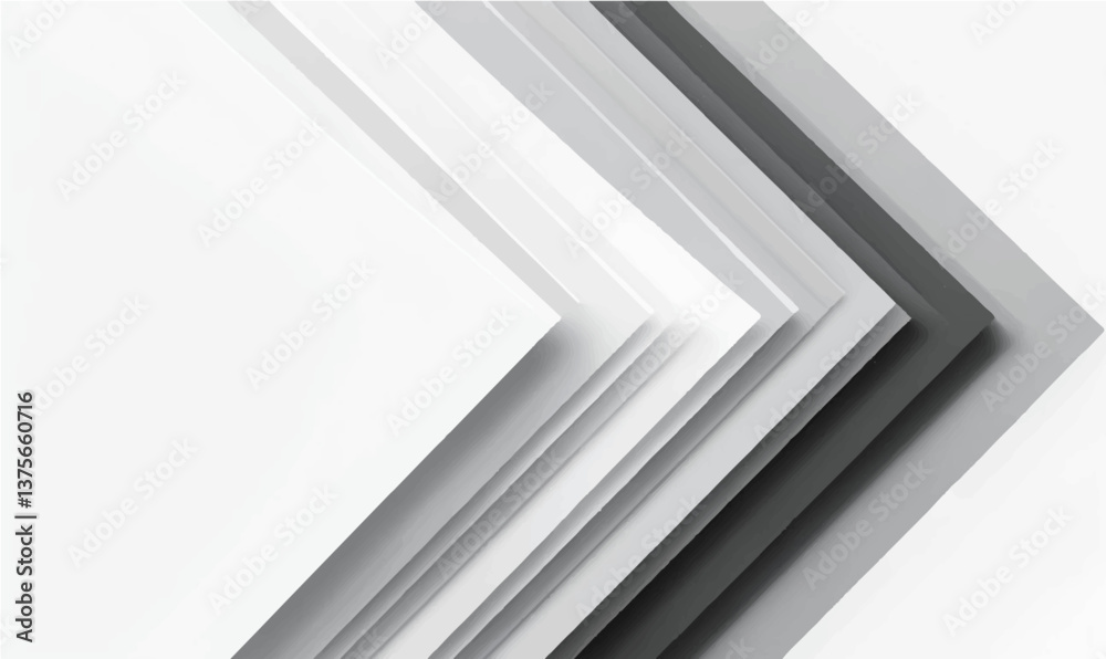 Minimalist Digital Artwork Featuring Geometric Chevron Shapes Minimalist Digital Artwork Featuring Geometric Chevron Shapes
