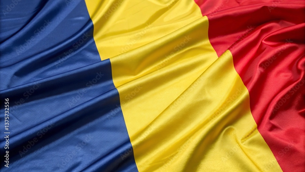 Romanian Flag of Romania Background Romanian Flag of Romania Background