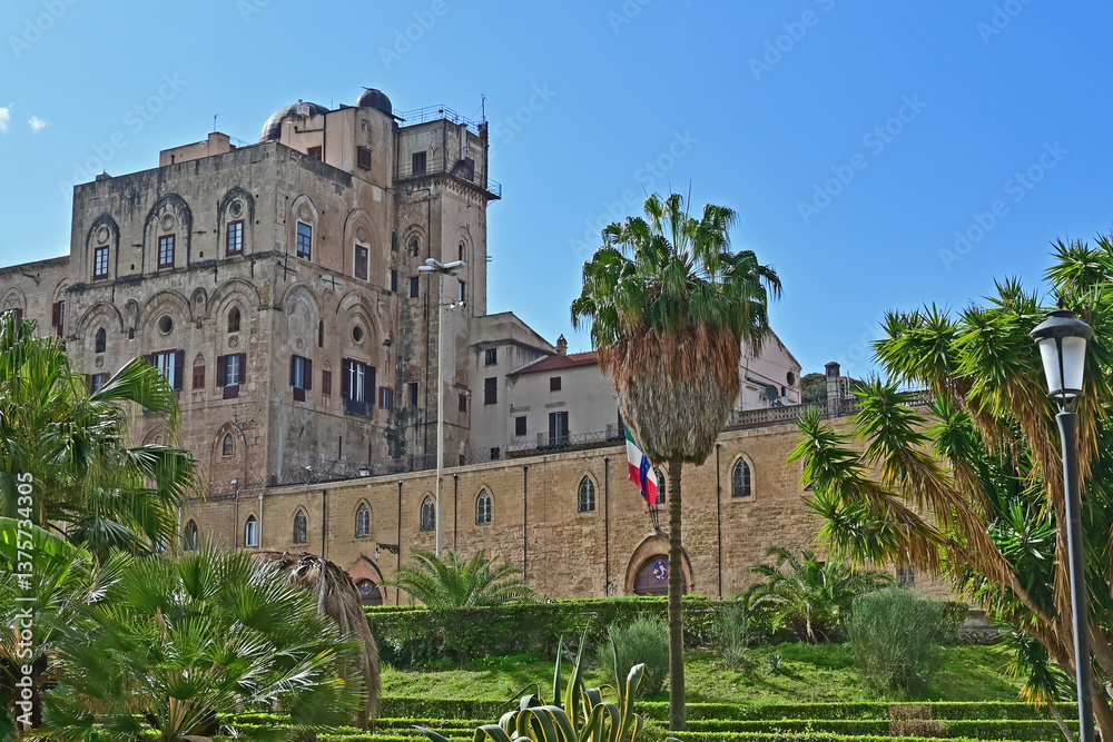 Palermo, il palazzo dei Normanni - Sicilia