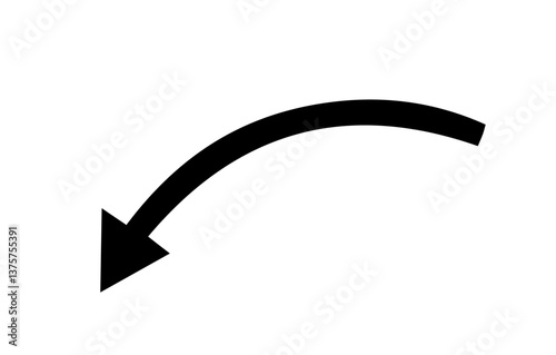 Arrow, line arrow vector. Flat style symbol. Arrow on a white background. vector illustration. Arrows big black icon set. Arrow. Cursor. Modern complex directions.