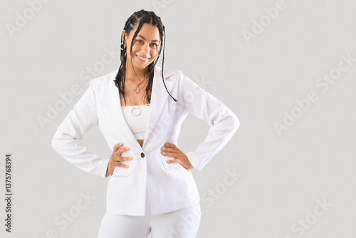 Stylish African-American wo...