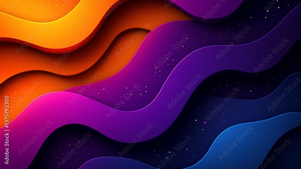 Abstract Wavy Background Design Abstract Wavy Background Design