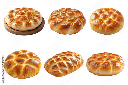 High-quality PNG bundle of dry bread themes with transparent background. Perfect for bakery branding, menu design, and food packaging. Crisp, clean, and versatile