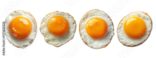 High-quality PNG bundle of sunny side up eggs with transparent background. Perfect for chefs, bloggers, and designers. Commercial use, HD resolution