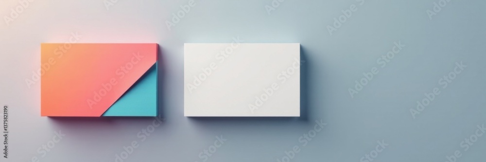 Fototapeta premium Simple business card icon set on grey background , flat, design, business