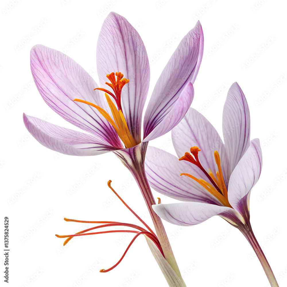 Premium Saffron Threads Macro Premium Saffron Threads Macro