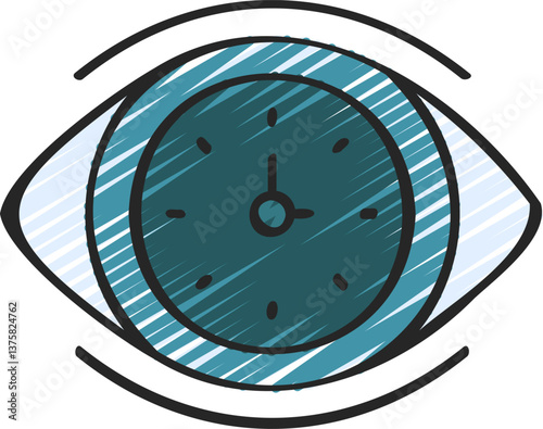 visionary Illustration on a white background