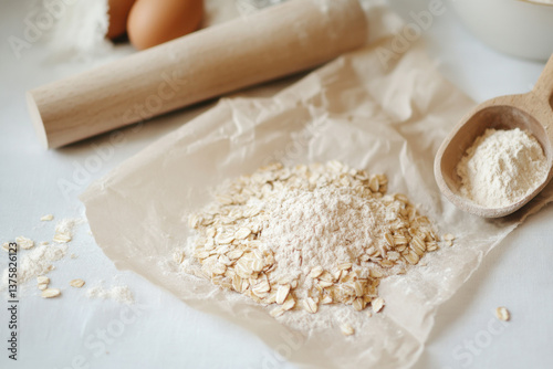 whole wheat, whole grain, breakfast ingredients 