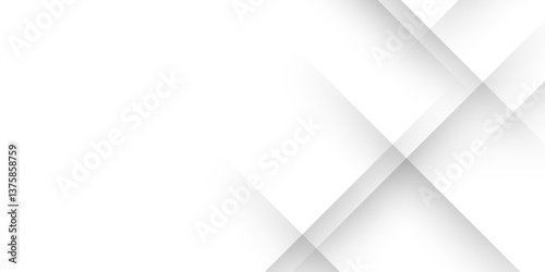 Elegant abstract background with grey lines with shadow.  design for brochure, website, flyer. Geometric gray wallpaper for certificate, presentation, landing page, wallpaper background.