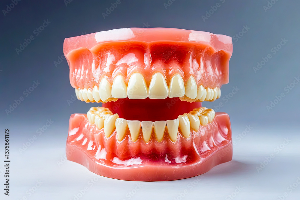 Fototapeta premium Denture Model with Teeth