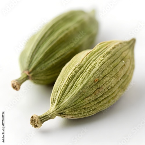 Wallpaper Mural Gousses de Cardamome Fraîches - Photo Studio Épurée (8K) Torontodigital.ca