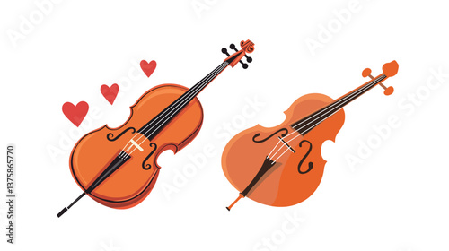 Double Bass Bold Shape with Romantic Elegance