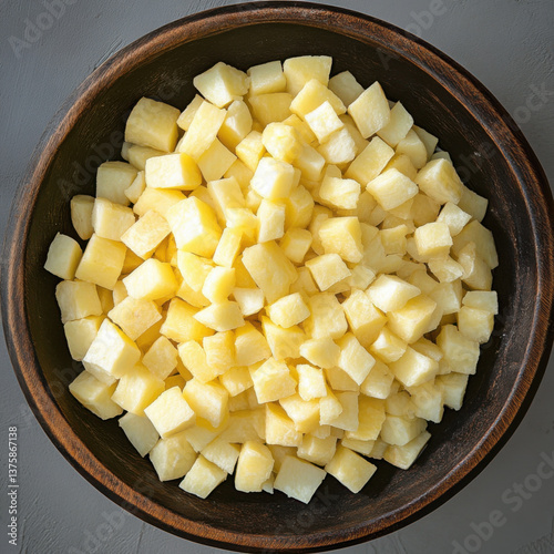 diced potato 