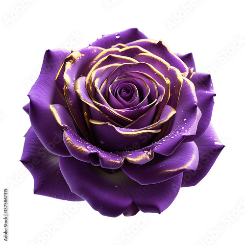 The Timeless Beauty of a Blooming Rose. The Charm of a Perfect Rose.