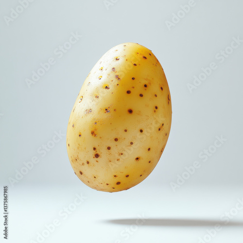 A potato in the air, ,