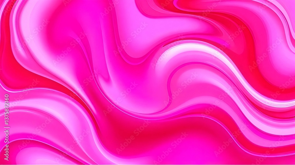 Generate an abstract image with swirling patterns and gradients of vibrant pink, magenta, and red hues Generate an abstract image with swirling patterns and gradients of vibrant pink, magenta, and red hues