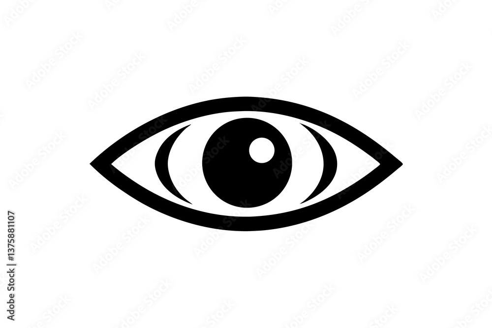 eye icon vector illustration eye icon vector illustration