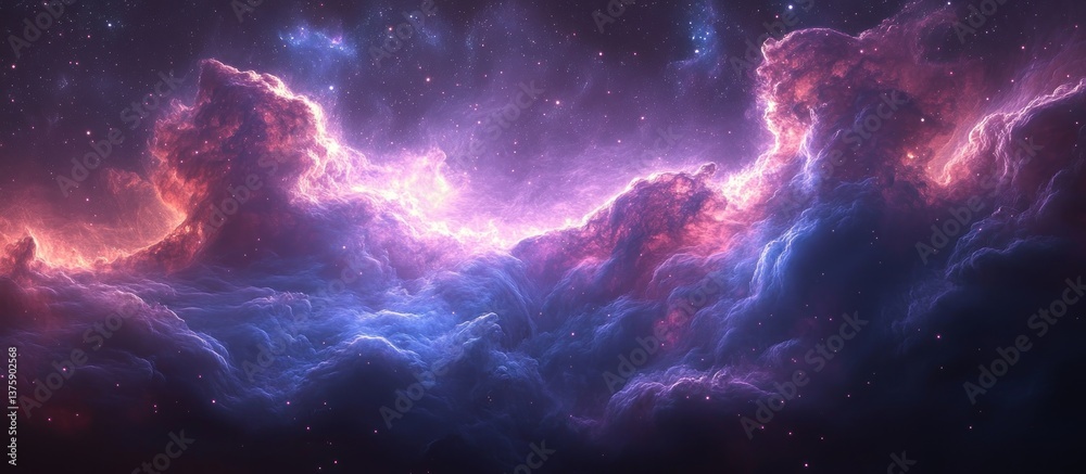 Cosmic Nebulae, swirling colors, space Cosmic Nebulae, swirling colors, space