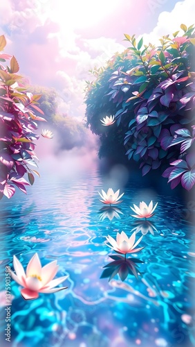Tranquil Reflection of Nature