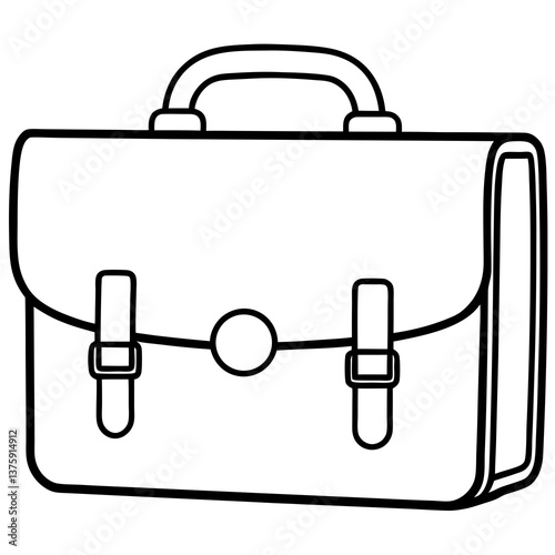 Business Briefcase: Classic briefcase, designed for professionals on the go, it showcases a sturdy and stylish accessory