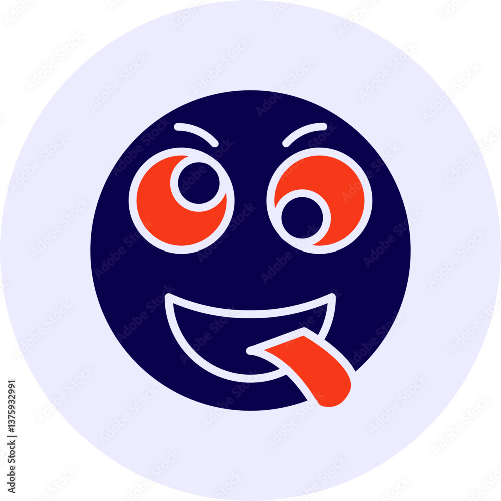 Silly Vector Icon Design Silly Vector Icon Design