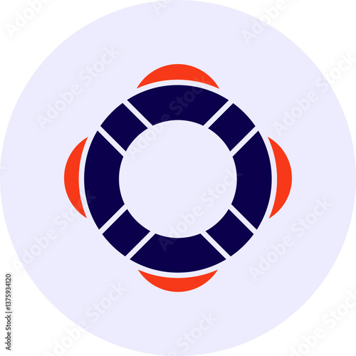 Life Saver Vector Icon