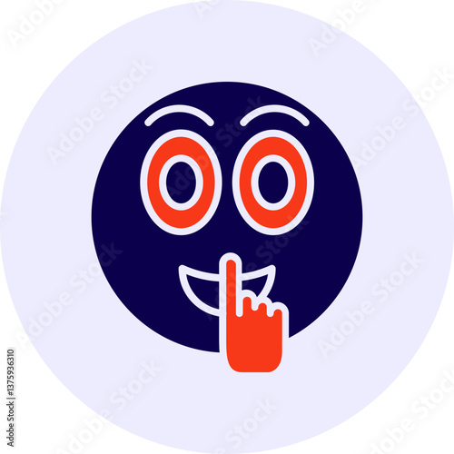 Quiet Vector Icon Design