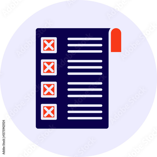 Resignation Vector Icon Design