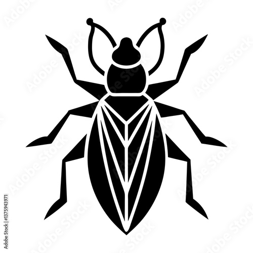 Insect Silhouette Vector Illustration