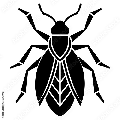 Insect Silhouette Vector Illustration