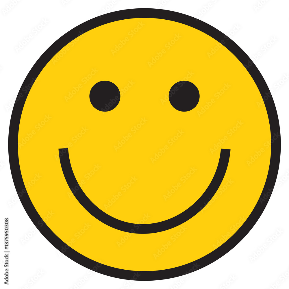 Fototapeta premium happy smiley face